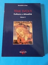 Temi svolti cultura e