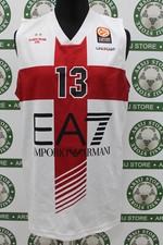 Maglia Canotta ARMANI MILANO MACVAN TG L shirt maillot trikot jersey camiseta