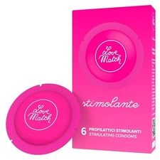48 Preservativi STIMOLANTI Profilattici Eiaculazione Precoce condom