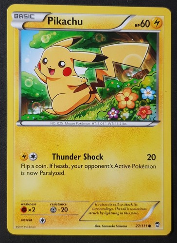 Pikachu 111 in inglese - pikachu,
