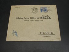 Italia 1918 perfin in