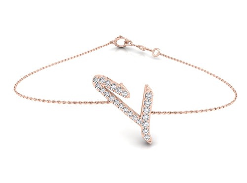 Bracciale oro rosa - 18, carati