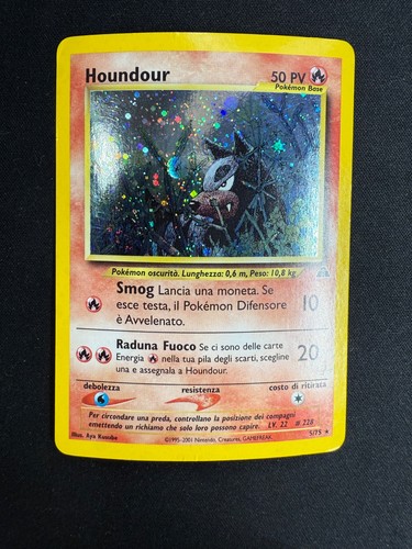 Pokemon houndour neo - houndour, 5/75