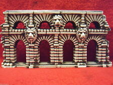 Aquariumdeko Ceramica Tonnellata Decorazione Acquario Muro Con Aperture H 17 CM