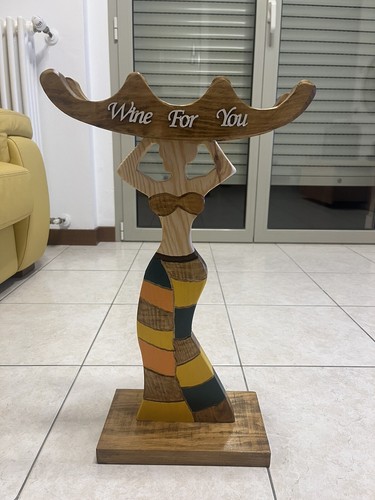 Espositore portabottiglie vino