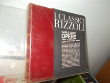 CLASSICI RIZZOLI Gasparo GOZZI OPERE SCELTE 1962 Antologia Letteratura+cofanetto