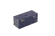 Modello combinato 88742.04 20' piedi contenitore Bulk Letterbox SEACO blu 1/87 NUOVO + IMBALLO ORIGINALE