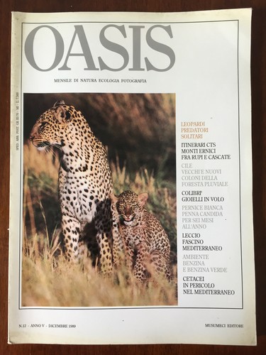 Oasis rivista dicembre 1989 - rivista,