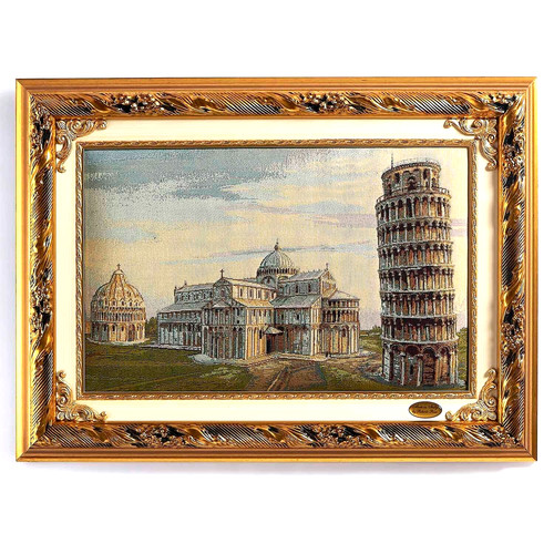 Arazzo torre pisa - torre, cotone