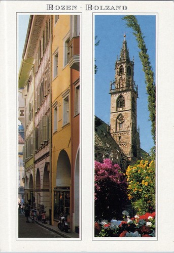 Postcard bozen bolzano - bozen,