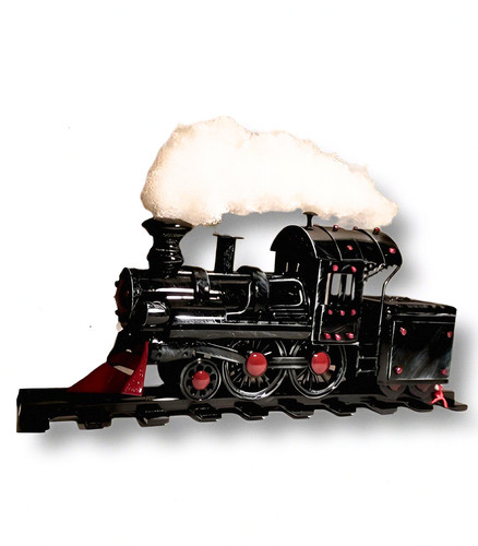 Scultura treno carbone in - treno, carbone,