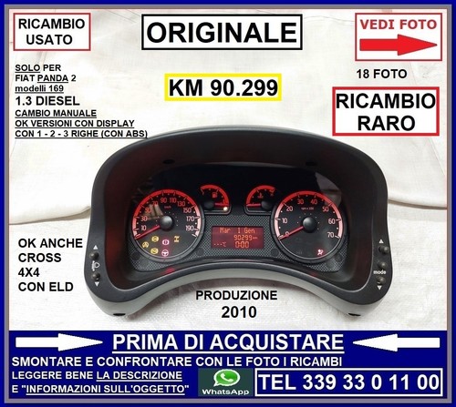 Quadro strumenti conta vers - quadro,