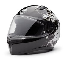Casco integrale Harley-Davidson Velo H34, casco moto, nero/bianco, taglia XS-2XL