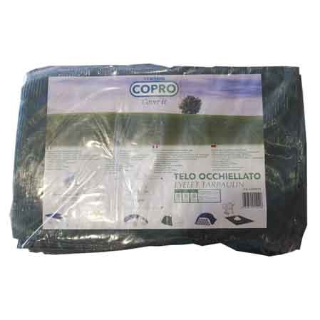 Telo occhiellato pvc x 5 - occhiellato, in