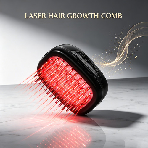 Pettine laser luce rossa per