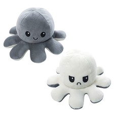 Peluche Polpo Reversibile