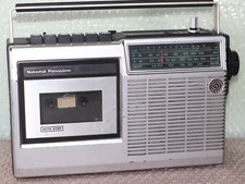 National Panasonic RQ-512S Matsushita Electric vintage radio AM FM cassette
