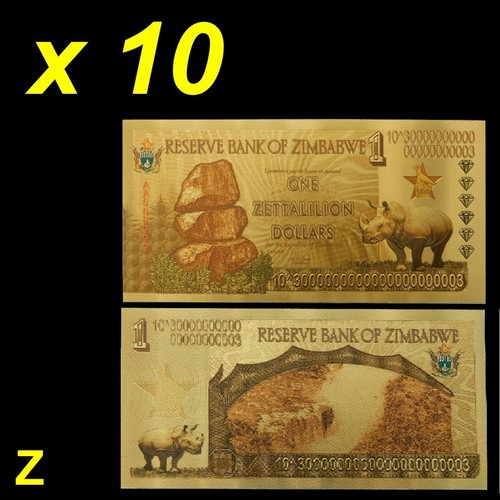 Banconota zimbabwe dollaro - zimbabwe, 1