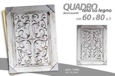 QUADRO PARETE TELA STAMPA SU