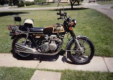 Casco cromato Honda CD 350F