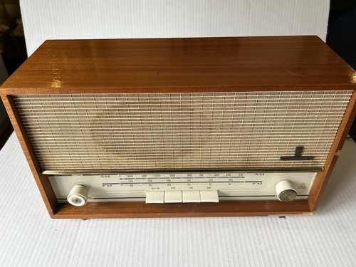 Vintage grundig wood tube - vintage,