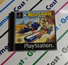 PS1 WACKY RACES PLAYSTATION 1 DISCO COME NUOVO EU ITALIANO 