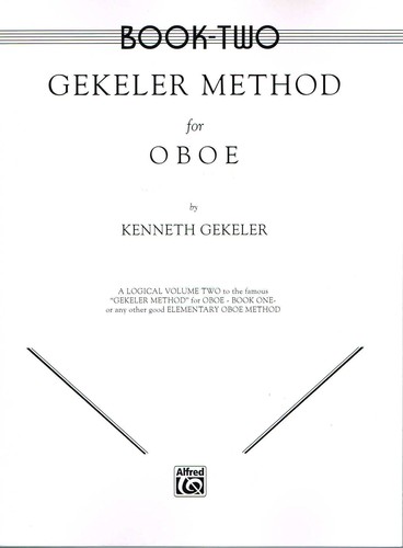 Gekeler method for oboe - method,