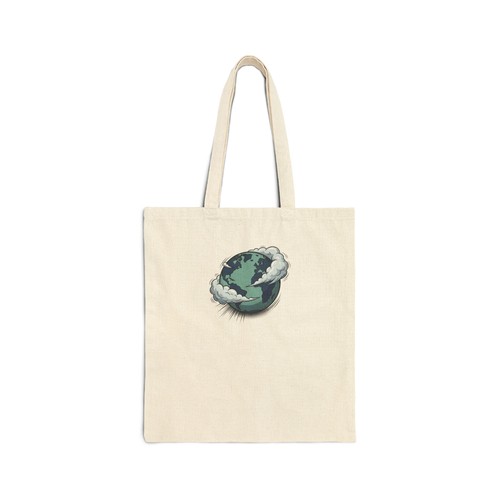 Cotton canvas tote - cotton, bag