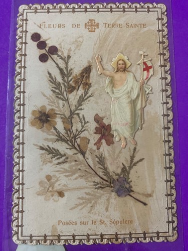 Santino holy card fiori del - holy, card,