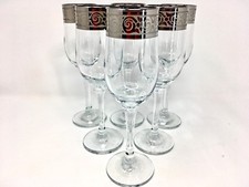 Set 6 bicchieri da vino in