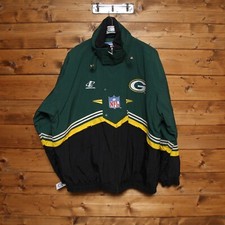 Giacca College NFL Proline Usato (Cod.EBAY1180) Taglia XL Uomo Verde