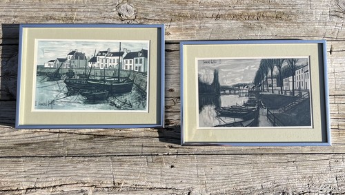 Coppia vintage bernard buffet - bernard,