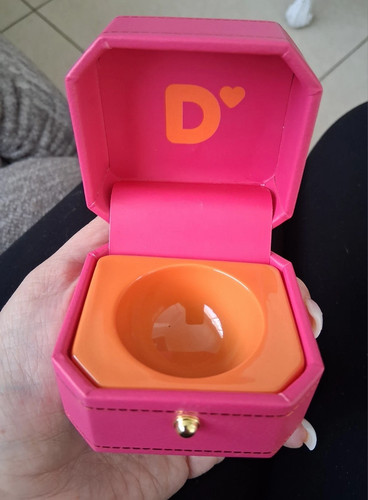 Scatola fede nuziale dunkin - scatola,
