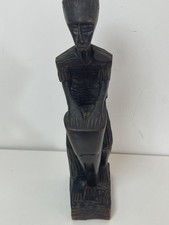 Statua Africana Uomo In Legno