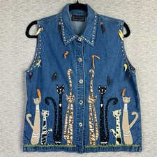 Gilet denim vintage anni 90