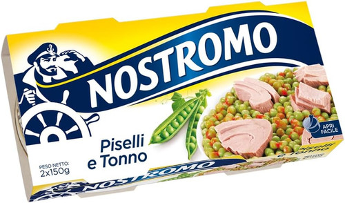 Tonno con piselli - tonno,
