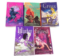 The Lunar Chronicles Lot of 5