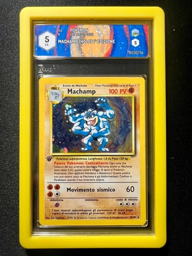 Pokémon machamp 1ª edizione - machamp,