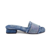 ASH scarpe donna blu denim