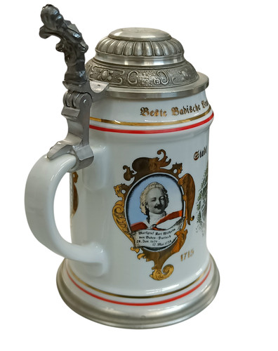 Boccale birra vintage con