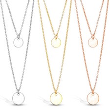 Acciaio Inox Collana da Donna