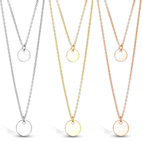Acciaio inox collana - inox, donna