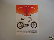 advertising Pubblicità 1978 VELOMOTOR CICLOMOTORE TESTI CRICKET 50 V1A KS