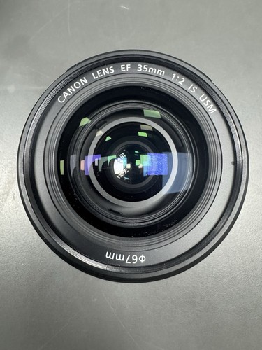 Canon 35mm is - f/2, usm