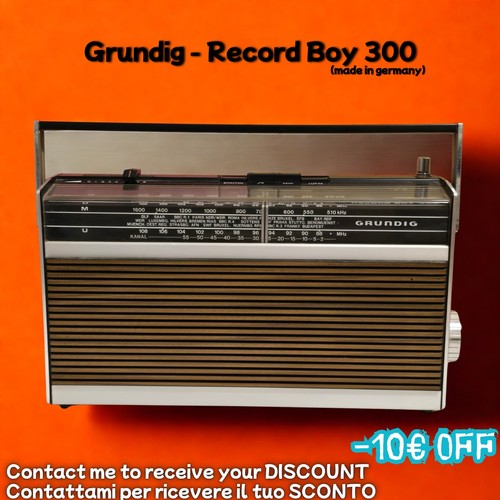 Grundig record boy 300 radio - record-boy,