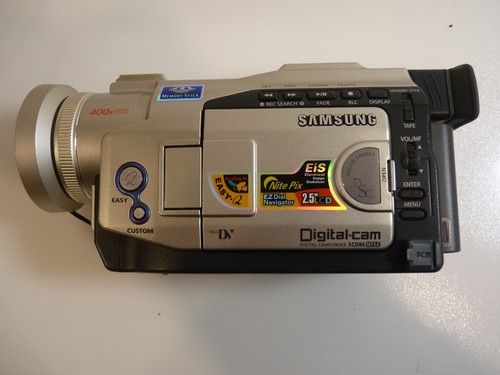 Videocamera mini samsung - videocamera, mini-dv