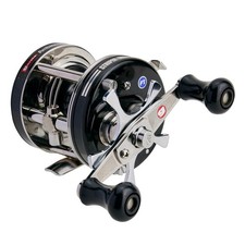 Abu Garcia Ambassadeur 5501 Striper Drag Nero Baitcasting Reel NUOVO