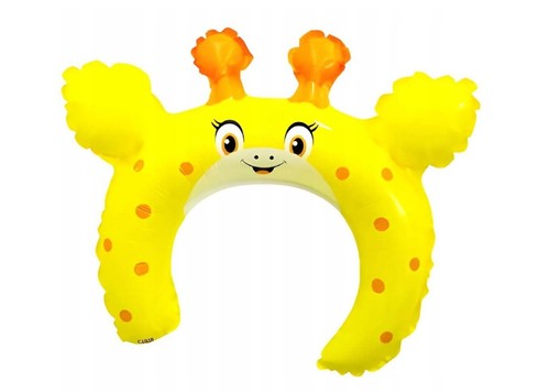 Cerchietto gonfiabile giraffa - cerchietto,