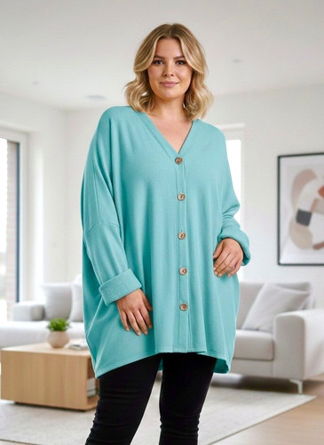 Italy strickjacke mint 50 - mint,