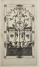 Incisione originale Vico infuriato 1544